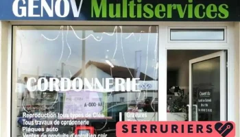 Cordonnerie, Reproduction de clé, badge (genov Multiservice) - 91700 Sainte-Geneviève-Des-Bois