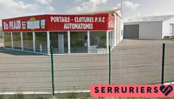 Entreprise Praud : Portails et clôtures en P.v.c. et Aluminium - 85520 Jard-Sur-Mer