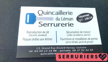 Quincaillerie serrurerie du Leman Ferney - Ferney-Voltaire