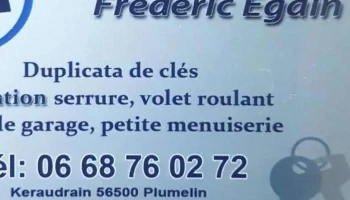 Serrurerie Frédéric Egain - 56500 Locminé