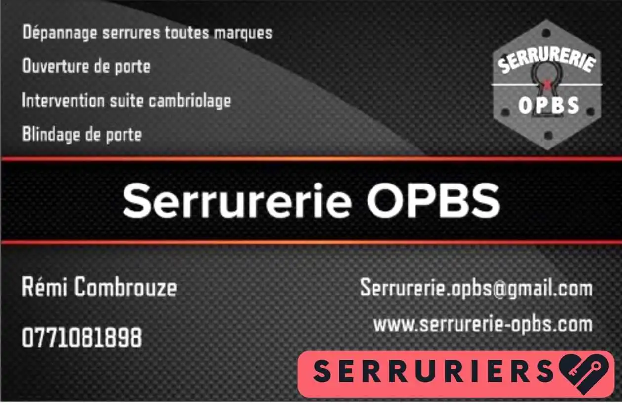 Serrurerie Opbs - France Serrurerie Opbs - France
