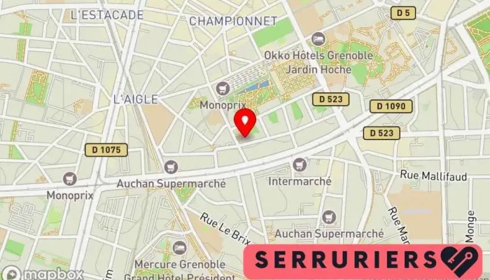 A V S -  Carte - Grenoble
