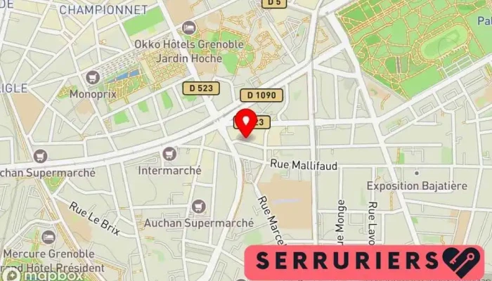 A2i Fermetures Sarl -  Carte - Grenoble