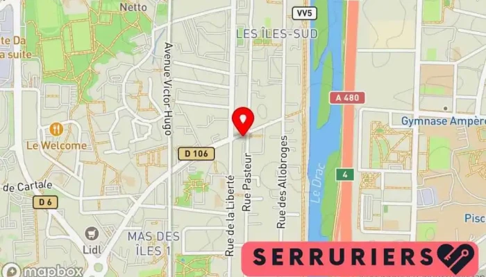 Ag Services -  Carte - Seyssins