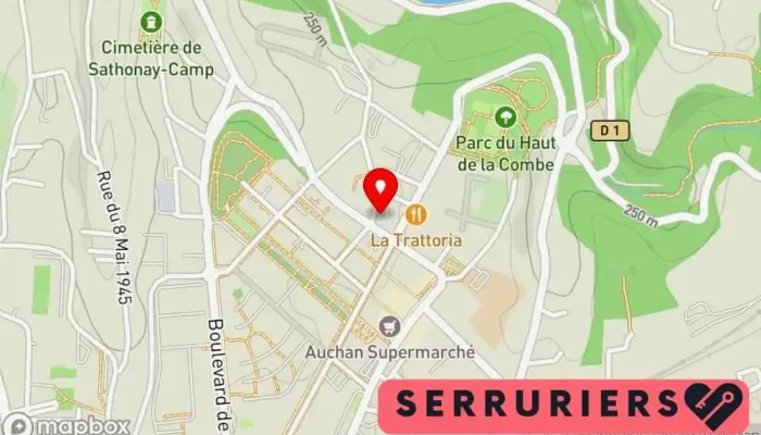 Altounian Armen -  Carte - Sathonay-camp