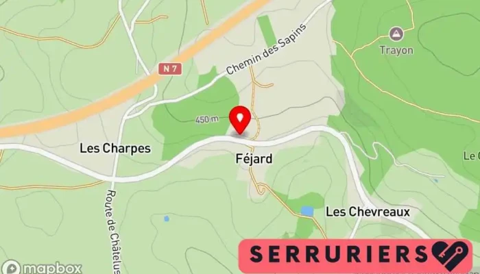 Angele Serrurerie Carte - Droiturier