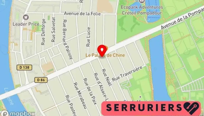carte de Anoscat'Ouvre Service de serrurerie d'urgence, Électricien, Serrurier, Atelier de métallerie, Soudeur, Menuisier à Choisy-le-Roi