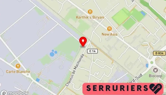 carte de ASMS Labarrere Ludovic Serrurier à Lons