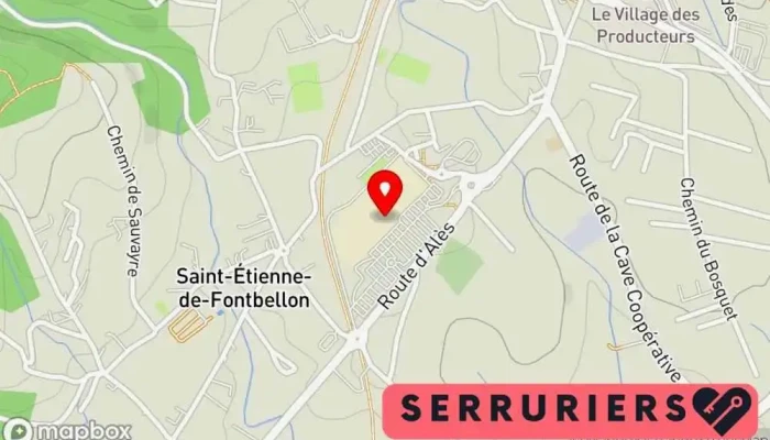 Boutique Minute -  Carte - Saint-étienne-de-fontbellon