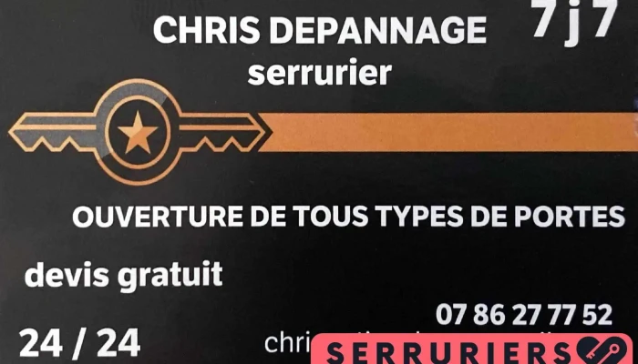 Chris Dépannage Serrurier - Rue Du Rugby