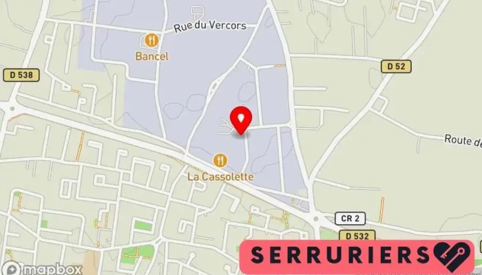 Creacier 26 -  Carte - Mours-saint-eusèbe