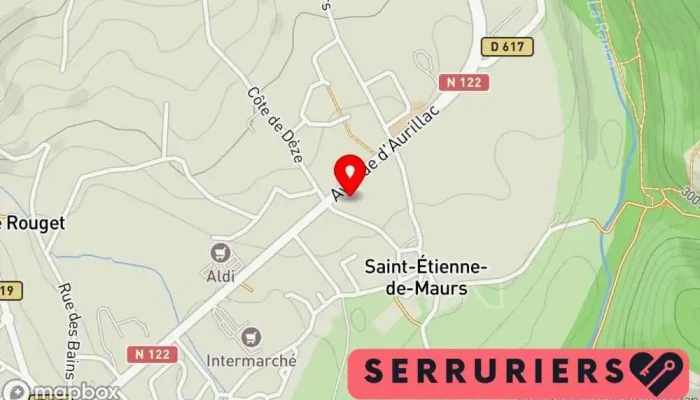 Cruzel Serrurerie Metallerie Carte - Maurs