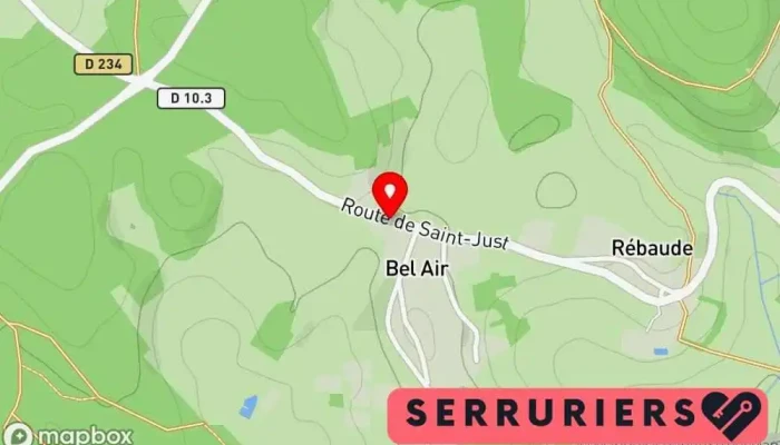Denis Serrurerie Metallerie Carte - Jonzieux