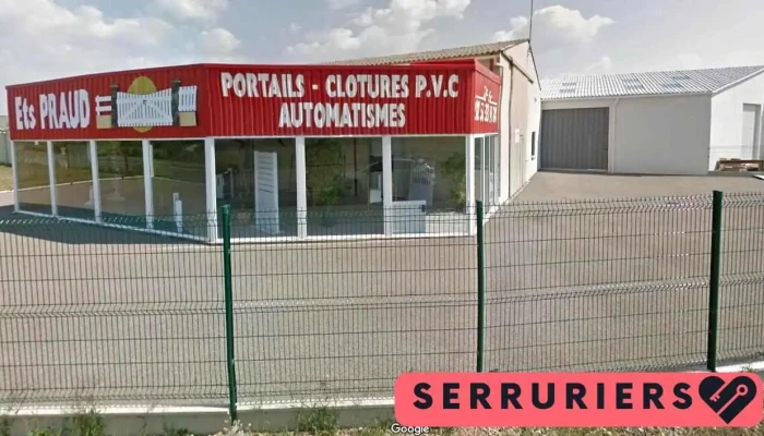Entreprise Praud : Portails et clôtures en P.v.c. et Aluminium - 85520 Jard-Sur-Mer