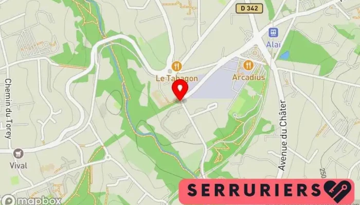 Eurl Mr Serrurier Carte - Francheville