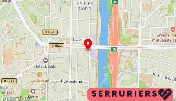 Fontaine Serrurerie -  Carte - Seyssinet-pariset