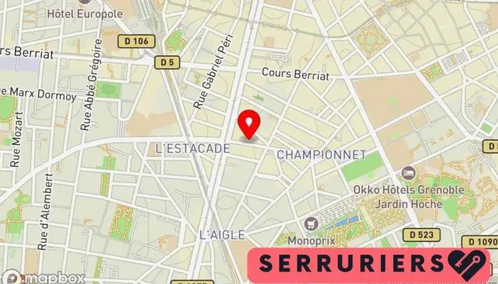 Isecur Carte - Grenoble
