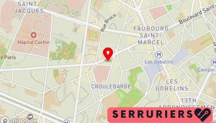carte de LA CLEF A TREFLE Serrurier - Serrurerie d'Urgence - Porte Blindée - Serrure - Enseigne MANDRILA Serrurier, Fournisseur de portes, Service de serrurerie d'urgence, Fournisseur de portes de garage, Service de reproduction de clés, Boutique de serrurerie, Atelier de métallerie, Magasin de fenêtres en PVC, Magasin de coffres-forts, Vitrier à Paris