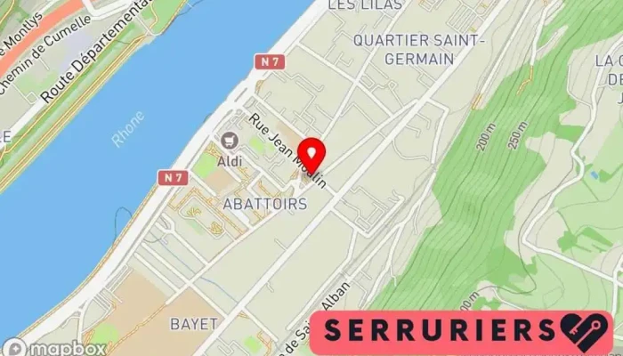 La Clef Dor Viennoise Carte - Vienne
