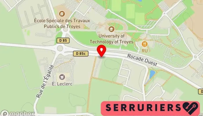 La Savinienne De Serrurerie -  Carte - Rosières-près-troyes