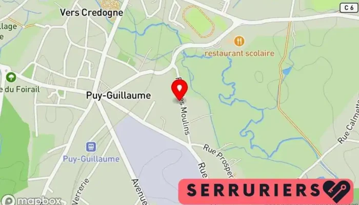 Mdserrurerie Carte - Puy-guillaume
