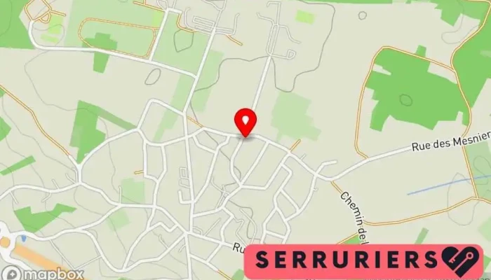 carte de Metaclé Serrurier à Saint-Yrieix-sur-Charente