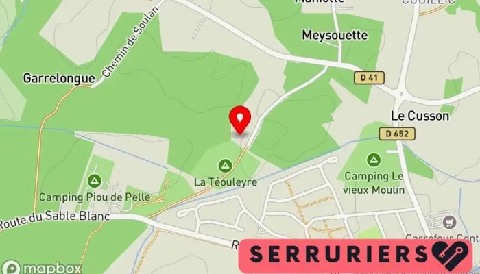 carte de Metal du Born Atelier de métallerie, Serrurier à Saint-Julien-en-Born