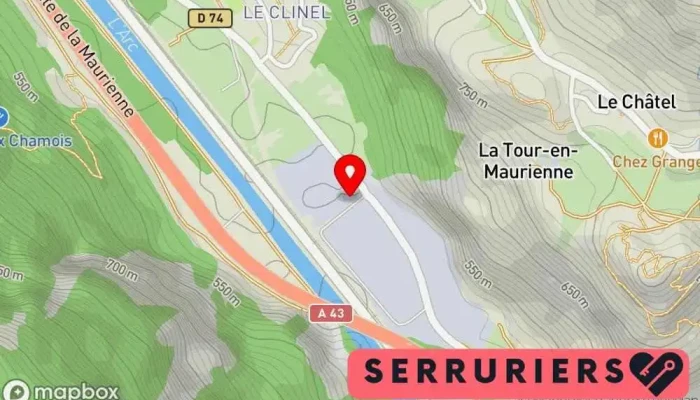 Metallerie Mauriennaise -  Carte - La Tour-en-maurienne