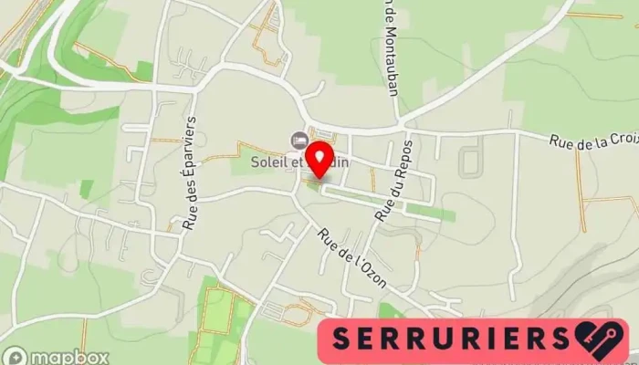 Mon Serrurier Depanneur Carte - Solaize