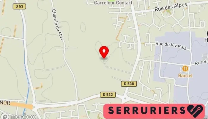 Mours Drome Services Carte - Mours-saint-eusèbe