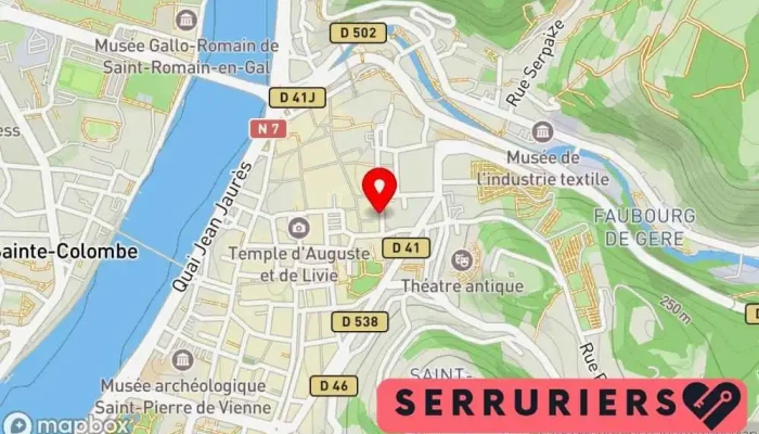 Picard Depannage Kelechian Sarl Carte - Vienne