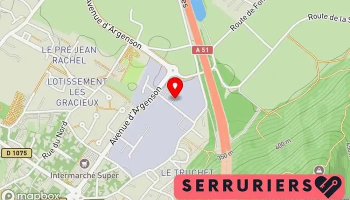 Rota Serrurerie Metallerie -  Carte - Vif