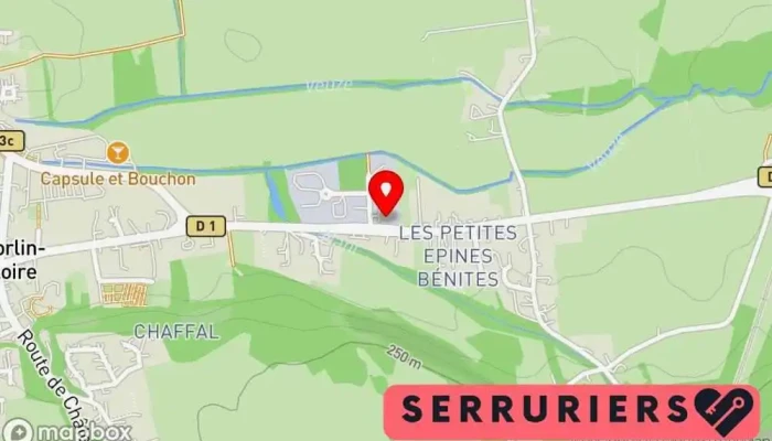 Sas Maurin -  Carte - Saint-sorlin-en-valloire