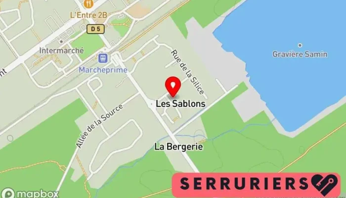 carte de S.C Serrurier-Conseil Serrurier, Service de serrurerie d'urgence, Service de reproduction de clés, Boutique de serrurerie, Fournisseur de serrures à Marcheprime