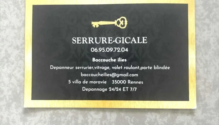 Serrure Gicale - 35770 Vern-Sur-Seiche