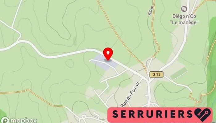 Serrurerie De La Margeride -  Carte - Ruynes-en-margeride
