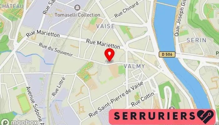 Serrurerie Du Vieux Lyon -  Carte - Lyon
