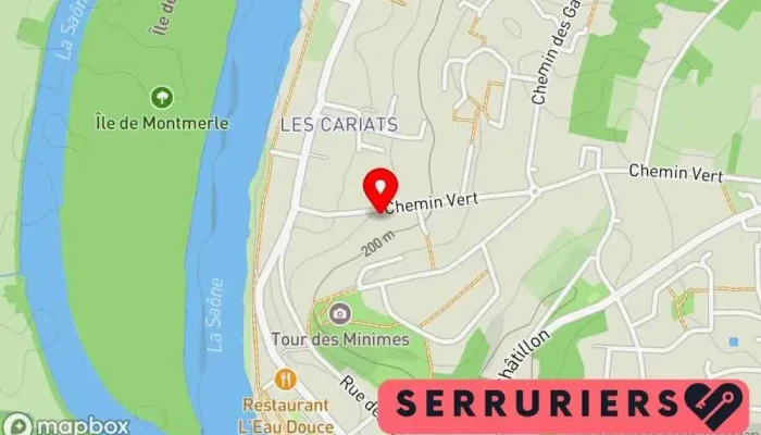 Serrurerie Et Volets Roulants Du Beaujolais -  Carte - Montmerle-sur-saône