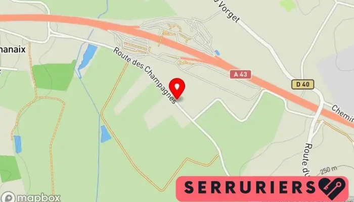 Serrurerie Ferronnerie Gache Sfg -  Carte - Romagnieu