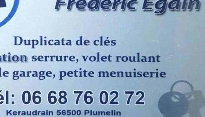 Serrurerie Frédéric Egain - 56500 Locminé