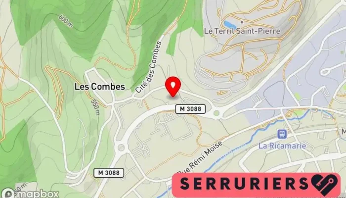 Serrurerie Metallerie De La Loire -  Carte - La Ricamarie