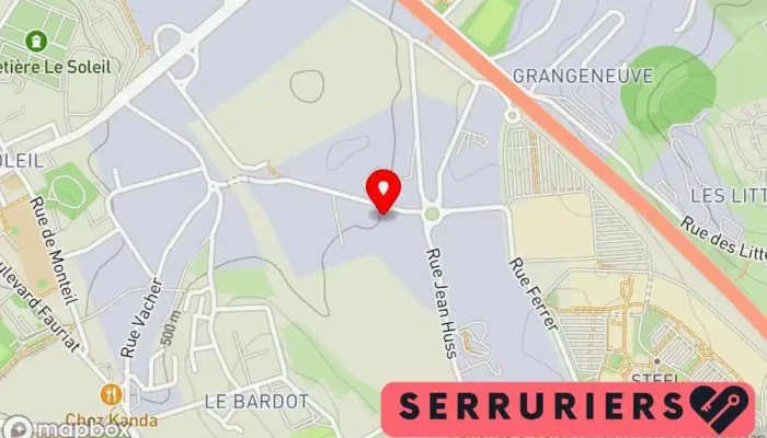 Serrurerie Metallerie De La Loire Carte - Saint-étienne