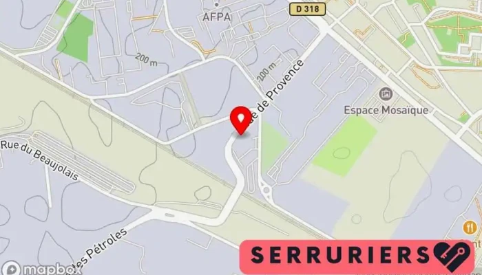 Serrurerie -  Metallerie Du Val Douest Carte - Saint-priest