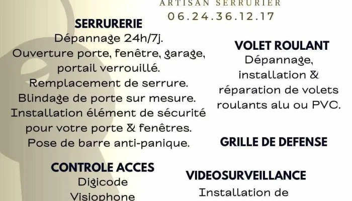 Serrurerie rsl - 76510 Saint-Nicolas-D'Aliermont