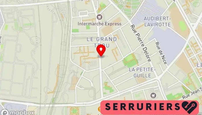 Serrurerie Vitrerie Rhodanienne -  Carte - Lyon