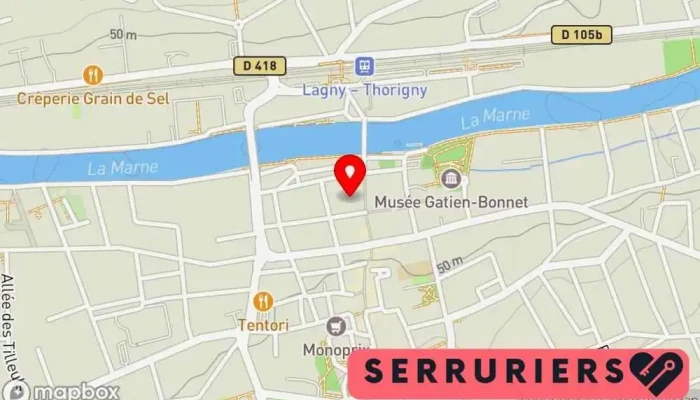 Serrureriemj Carte - Lagny-sur-marne