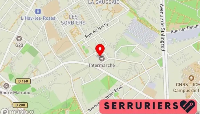 carte de Serrurier Lim dépannage d’urgence serrurerie Serrurier à Chevilly-Larue