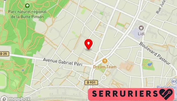Speed Pose -  Carte - Pierrefitte-sur-seine
