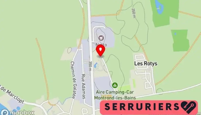 Stim Vialon Sas -  Carte - Montrond-les-bains