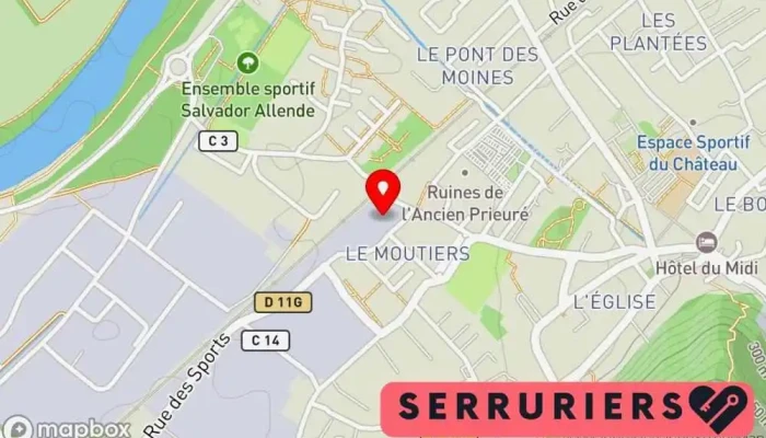 Vercors Serrurerie -  Carte - Domène